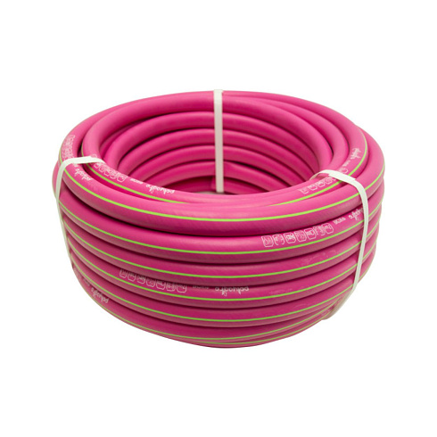Шланг резиновый армир. ТЭП 1/2 25м Polyagro Фуксия 3-х слойн.морозостойкий (7558425) метражом