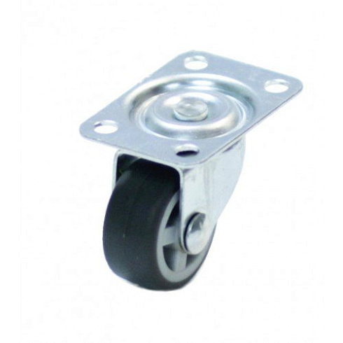 Колесо поворот сер.пластик 30мм(500) 5001030