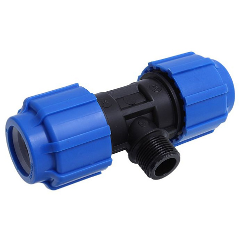 Тройник ПНД 25 х НР 1/2 х 25  (Р)