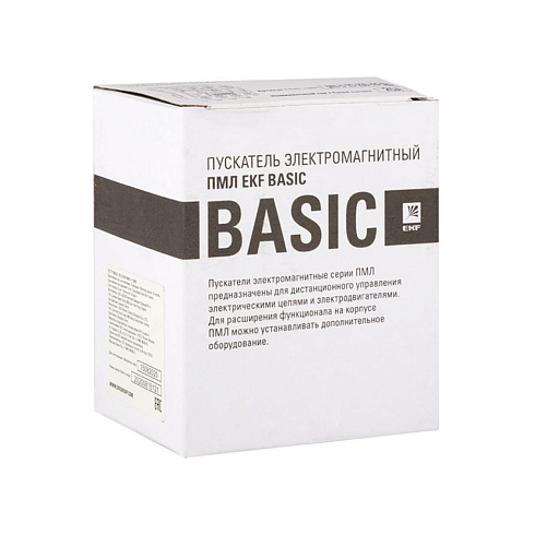 Пускатель электромагнитный ПМЛ-2160ДМ 25А 230В EKF Basic pml-s-25-230-basic