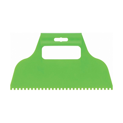 Шпатель пластмас. 230мм зуб 4х4мм Сибртех (240092)