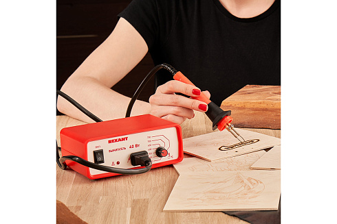 Доска для выжигания Rexant "Для мальчиков" (н-р 5шт 150х150мм) (12-0933)