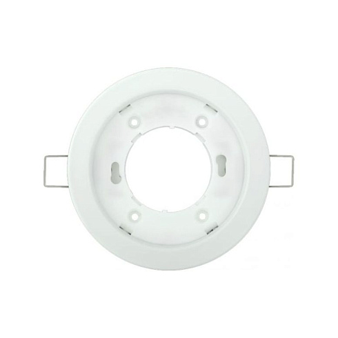 Светильник точечный встраиваемый GX53 бел. IEK LUVBO-GX53-1-K01