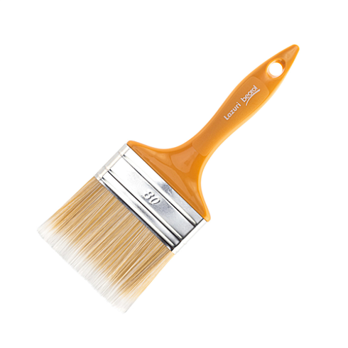 Кисть плоская для лазур.покрытий 80х15 мм "beorol" (4) (271734)