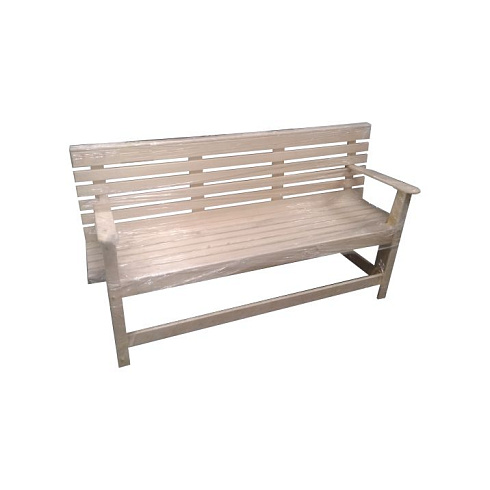 Скамья с подлокотниками 1400х870х550 (разборная)