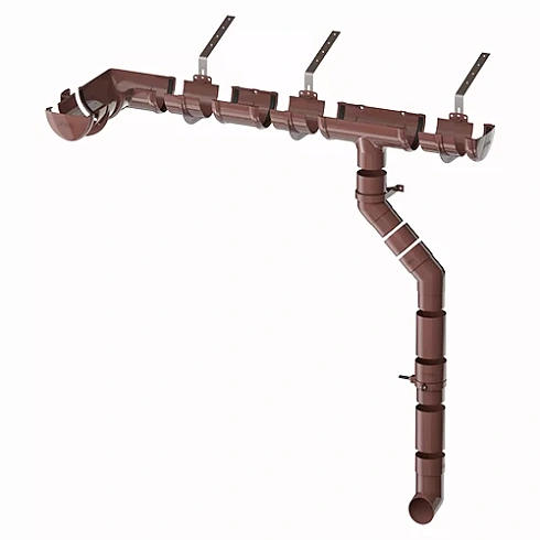 Хомут трубы коричневый, Технониколь