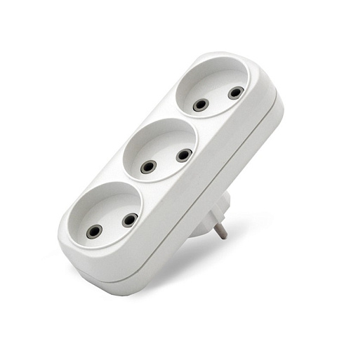 Разветвитель 3гн б/з плоский 6А "У" А203