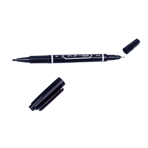 Маркер черный двухсторонний 