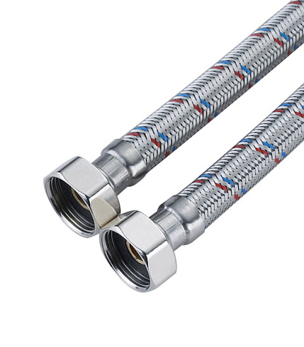 Подводка д/воды опл.нж.ст.  30см 1/2 г-г  