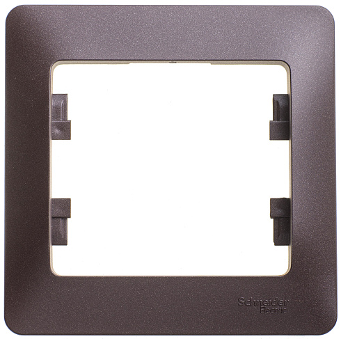 Рамка 1-м Glossa шоколад Sche GSL000801