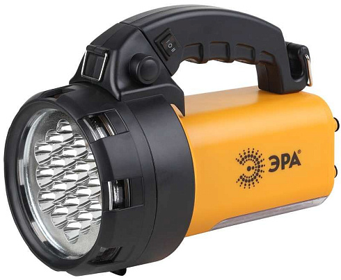 Фонарь-прожектор РА-602 АЛЬФА 19LED (аккум.прожектор литий) ЭРА Б0031033