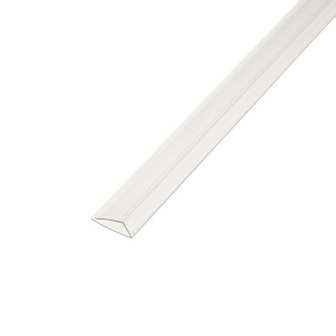 Профиль торцовый UP  6мм прозрачный 2,1м