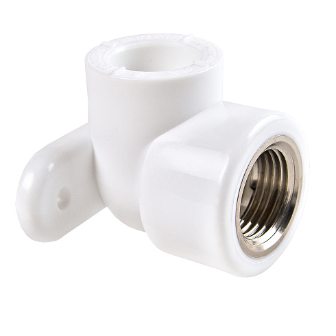 Угол 90° комб. с вн.р. и креп. PPR - 20 x 1/2