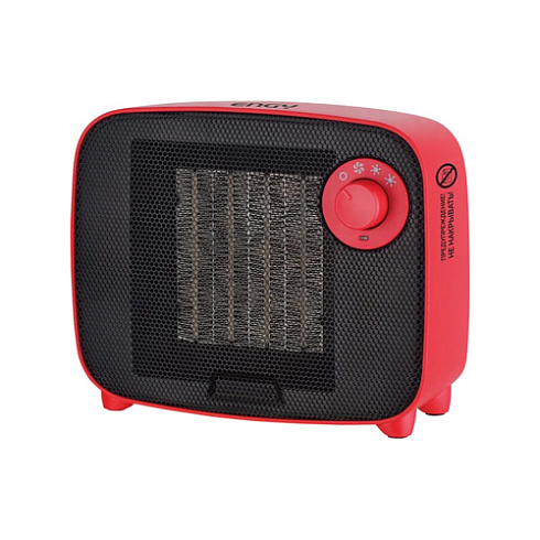 ТЕПЛОВЕНТИЛЯТОР НАСТОЛЬНЫЙ МЕТАЛЛОКЕРАМИЧ. РТС-321 1,5 кВт "ENGY" красный (222609)