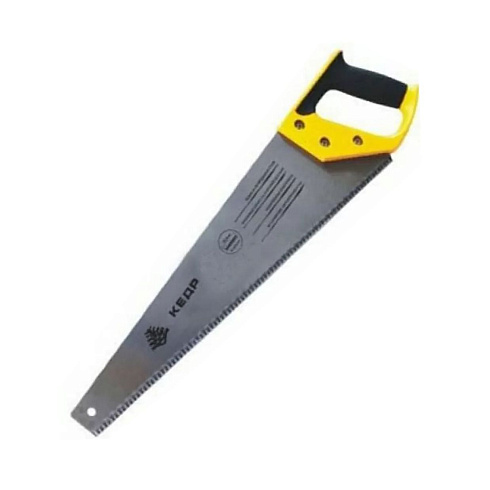 Ножовка по дереву 450мм 3D-заточка каленая крупный зуб "Кедр" 035-4505