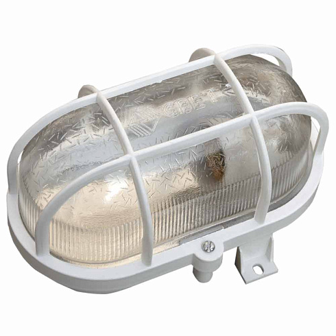 Светильник НБП 01-60-002 с решеткой бел. (ПСХ-60 Евро) Витебск 0101-00010