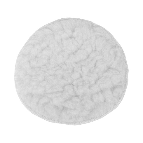 Полировальная насадка из натурального меха на липучках, 180мм ЗУБР (3596-180)