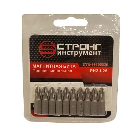 Биты PH2- L25 с ограничителем (СТП-93100025)