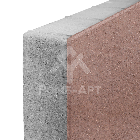 Брусчатка КВАДРАТ 300х300х60мм (коричневая) Джаспер