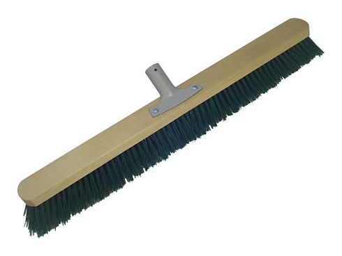 Щетка тротуарная "Метро" с металл.держателем б/ч 600мм