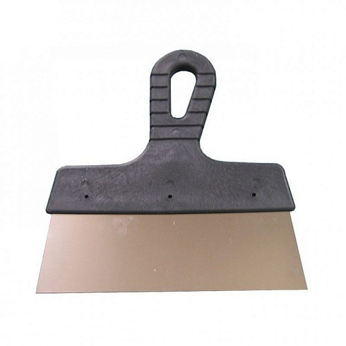 Шпатель  LUX нерж.300мм пластик ручка