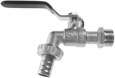 Кран шаровый ST SM10024 3/4" с насадкой