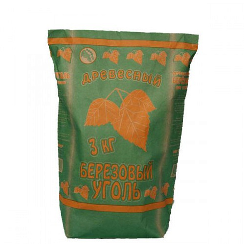УГОЛЬ ДРЕВЕСНЫЙ МЕШОК  3 КГ