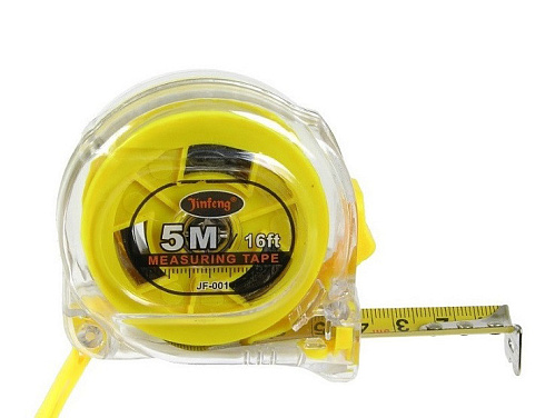 Рулетка TOOLS стекл. противоударный корпус 5м