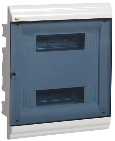 Бокс ЩРВ-П-24 мод.встраив.пластик IP41 PRIME ИЭК МКР82-V-24-41-10