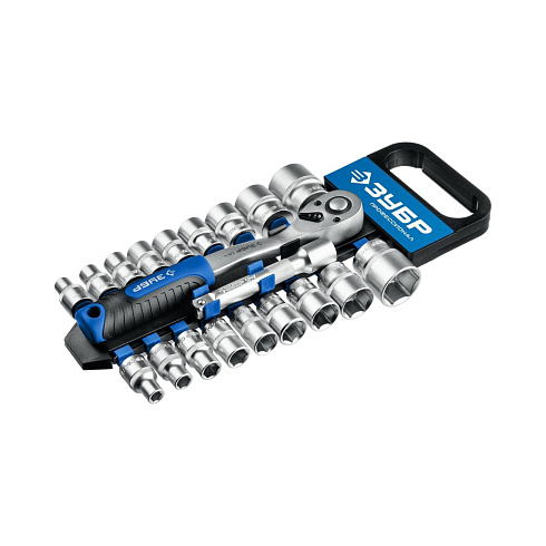 Набор торцовых головок 20 предм. ТБ-20 ЗУБР Профессионал (27647-Н20_z01)