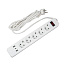 Удл. с сетевым фильтром 5х3м+2USB+1TYPE C, с/з,10A 2500Вт S-GSR5-3 U2C1 White/Grey Uniel UL-00012109