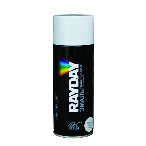 Краска Аэрозоль (акрил) БЕЛЫЙ ГЛЯНЦЕВЫЙ 520 мл "RAYDAY" RD-057