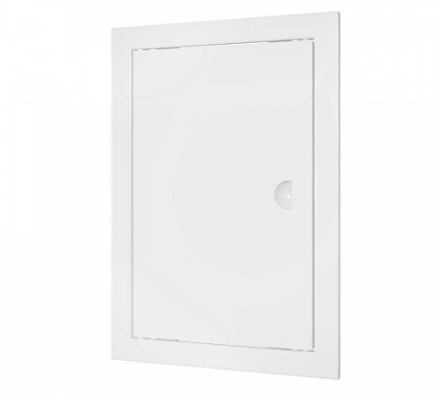 ЛЮК-ДВЕРЦА РЕВИЗ. 318х318 ММ С ФЛАНЦЕМ 296 Х 296 ММ ABC-ПЛАСТИК  "ЭРА" Л3030