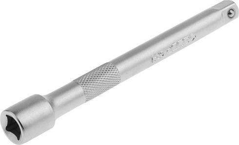Удлинитель для торцевых головок 1/4,100 мм хром.покрыт. CrV ЗУБР "Мастер" (27722-100)