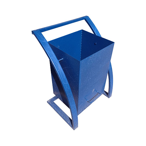 Урна металлическая мусорная 0,32х0,50м 48л