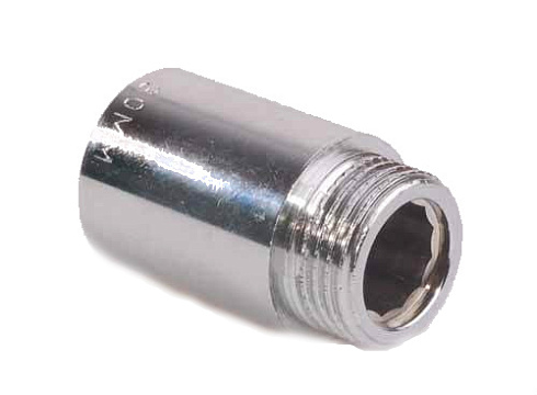 Удлинительная гайка хром 30мм 1/2"