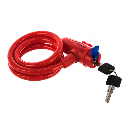 Замок велосипедный ВС-Т10 10х1000мм Техно Коралл "Авангард" (257024)