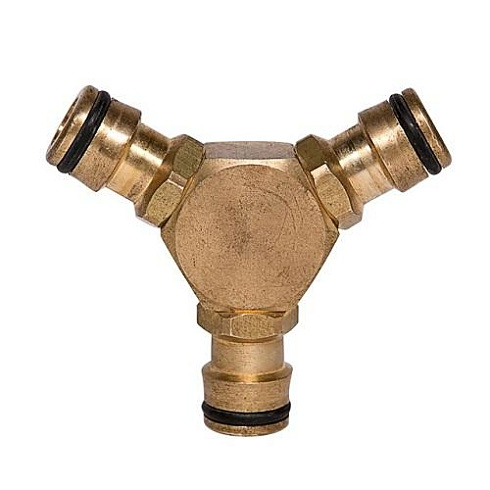 Тройник латунный штуцерный (7577315)