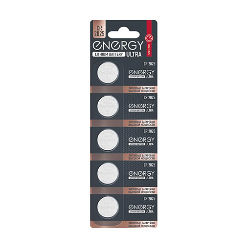 Эл-т пит. CR2025 Energy Lithium Ultra (256499)