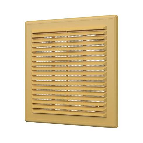 РЕШЕТКА вентиляционная вытяжная АБС 249х249, беж (2525Р беж)