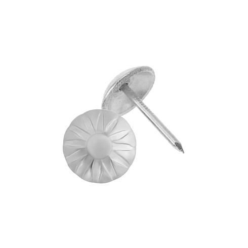 Гвозди мебельные хром 16х11мм, (1уп-100шт) (1178243)