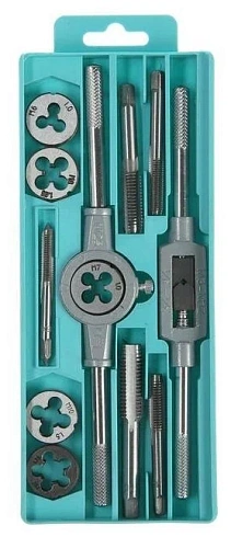 Метчики и плашки НАБОР 12 предм. 