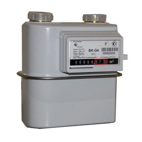 Счетчик газа ВК G 4 (справа налево) ELSTER 