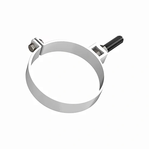 Хомут трубы универсальный L=140мм Белый, Технониколь