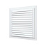 РЕШЕТКА вентиляционная вытяжная стальн. 250 Х 250 БЕЛАЯ (2525МЭ) (02924)