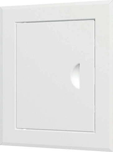 ЛЮК-ДВЕРЦА РЕВИЗ. 260 Х 260 ММ  С ФЛАНЦЕМ 200х200 стальной с ручкой (ЛТ2020Мп/э)