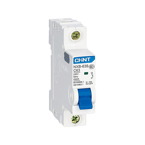 Выкл.авт.мод.1п C 16А 4,5кА NXB-63S CHINT 296710