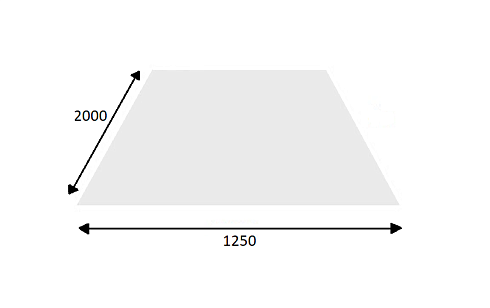 Лист гладкий (RAL-9003 белый) 2000х1250