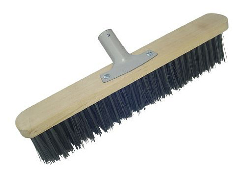 Щетка тротуарная "Метро" с металл.держателем б/ч 400мм