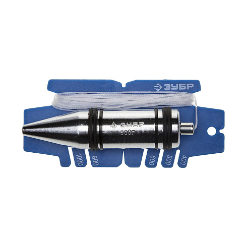 Отвес строительный со шнуром и безопасным наконечником 500гр "Зубр Эксперт" (06347-50_z01)